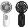 VanSmaGo Mini Ventilateur Portable Fan 2 Pack, Petit Portatif a Pile USB, Ventilateur a Main De Poche Avec 3 Vitesses Pour Les F
