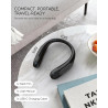anysun Ventilateur de Cou, Ventilateur Portable avec 66 Sorties d’Air, Flux d’Air 360°, 4 Vitesses, 6000mAh Rechargeable USB, Ve