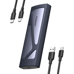 Uvert boîtier m.2 ssd nvme usb 3.2 gen 2 10 gbps adaptateur nvme ssd m.2 2230 2242 2260 2280 compatible avec iphone 17 pro max a