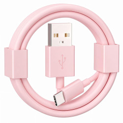 Câble de charge et de données pour CarPlay iPhone 17/17e/16/15, câble USB A vers USB C pour iPhone 17 16 15 Pro Max, Plus, 16e, 