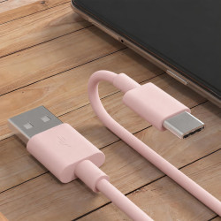 Câble de charge et de données pour CarPlay iPhone 17/17e/16/15, câble USB A vers USB C pour iPhone 17 16 15 Pro Max, Plus, 16e, 