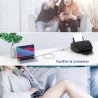 RAVIAD Câble Rallonge USB 2.0 1M, Câble Extension USB 2.0 Mâle A vers Femelle A Nylon Tressé Compatible pour Clé USB, Hub USB, D