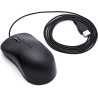 Amazon Basics Souris filaire USB à 3 boutons, Standard, silencieuse, noire
