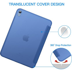 JETech Coque pour iPad (A16) 11ème/10ème Génération (2025/2022), Support Mince Dos Dur Housse Étui avec Veille/Réveil Automatiqu