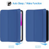 JETech Coque pour iPad (A16) 11ème/10ème Génération (2025/2022), Support Mince Dos Dur Housse Étui avec Veille/Réveil Automatiqu