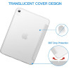 JETech Coque pour iPad (A16) 11ème/10ème Génération (2025/2022), Support Mince Dos Dur Housse Étui avec Veille/Réveil Automatiqu