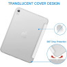 JETech Coque pour iPad (A16) 11ème/10ème Génération (2025/2022), Support Mince Dos Dur Housse Étui avec Veille/Réveil Automatiqu