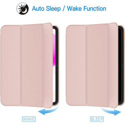 JETech Coque pour iPad (A16) 11ème/10ème Génération (2025/2022), Support Mince Dos Dur Housse Étui avec Veille/Réveil Automatiqu