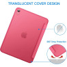 JETech Coque pour iPad (A16) 11ème/10ème Génération (2025/2022), Support Mince Dos Dur Housse Étui avec Veille/Réveil Automatiqu