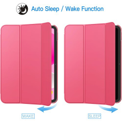 JETech Coque pour iPad (A16) 11ème/10ème Génération (2025/2022), Support Mince Dos Dur Housse Étui avec Veille/Réveil Automatiqu