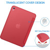 JETech Coque pour iPad (A16) 11ème/10ème Génération (2025/2022), Support Mince Dos Dur Housse Étui avec Veille/Réveil Automatiqu