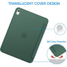 JETech Coque pour iPad (A16) 11ème/10ème Génération (2025/2022), Support Mince Dos Dur Housse Étui avec Veille/Réveil Automatiqu