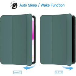 JETech Coque pour iPad (A16) 11ème/10ème Génération (2025/2022), Support Mince Dos Dur Housse Étui avec Veille/Réveil Automatiqu