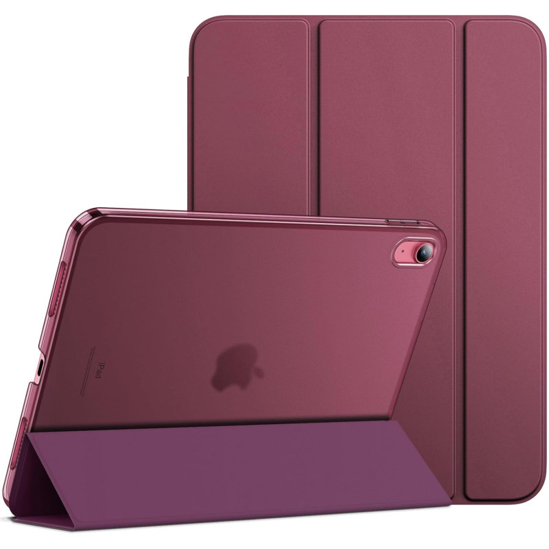 JETech Coque pour iPad (A16) 11ème/10ème Génération (2025/2022), Support Mince Dos Dur Housse Étui avec Veille/Réveil Automatiqu