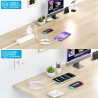 Chargeur USB, Rombica 40W 4-Port Prise Chargeur Rapide QC 3.0, 4USB Chargeur Bloc Multiple Secteur QC+USB 3.1A Adaptateur pour i