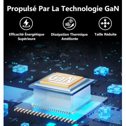 Chargeur USB, Rombica 40W 4-Port Prise Chargeur Rapide QC 3.0, 4USB Chargeur Bloc Multiple Secteur QC+USB 3.1A Adaptateur pour i
