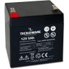 Tecnoware Power Systems - Batterie au Plomb Étanche, 12 V 5 Ah, Pour Onduleur, Systèmes de Vidéosurveillance et Alarme, Cosse Fa