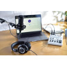 Audio-Technica AT2020 Microphone Cardioïde à Électret Noir