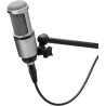 Audio-Technica AT2020GM Microphone Cardioïde à Électret Argent