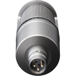 Audio-Technica AT2020GM Microphone Cardioïde à Électret Argent
