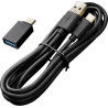 Audio-Technica AT2020USB-XP Microphone USB cardioïde à condensateur Noir