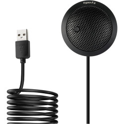 Microphone USB de Conférence, USB Micro pour Ordinateur, Microphone à Condensateur Omnidirectionnel à 360° pour PC Portable avec