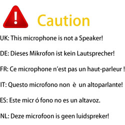 Microphone USB de Conférence, USB Micro pour Ordinateur, Microphone à Condensateur Omnidirectionnel à 360° pour PC Portable avec