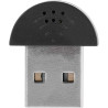 Yosoo Health Gear Mini Microphone USB 2.0, Adaptateur de Micro Audio D'enregistrement de Microphone de Parole de Mini Studio USB