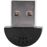 Yosoo Health Gear Mini Microphone USB 2.0, Adaptateur de Micro Audio D'enregistrement de Microphone de Parole de Mini Studio USB