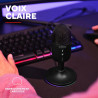 Trust Gaming GXT 236 Yami Micro Gamer à Condensateur, Microphone USB pour Le Streaming, Twitch, Youtube, Podcast, Jeux PS5, PS4,