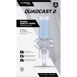 HyperX QuadCast 2 - Frost