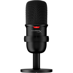 HyperX SoloCast – Microphone de jeu USB à condensateur, pour PC, PS4 et Mac, Désactivation du micro par pression, Diagramme pola