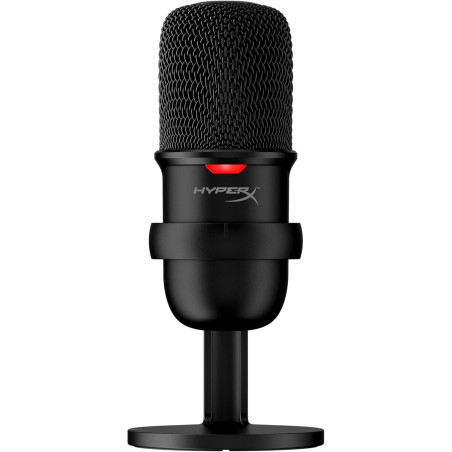 HyperX SoloCast – Microphone de jeu USB à condensateur, pour PC, PS4 et Mac, Désactivation du micro par pression, Diagramme pola