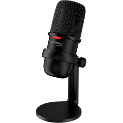 HyperX SoloCast – Microphone de jeu USB à condensateur, pour PC, PS4 et Mac, Désactivation du micro par pression, Diagramme pola