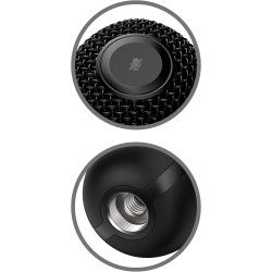 HyperX SoloCast – Microphone de jeu USB à condensateur, pour PC, PS4 et Mac, Désactivation du micro par pression, Diagramme pola
