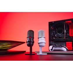 HyperX SoloCast – Microphone de jeu USB à condensateur, pour PC, PS4 et Mac, Désactivation du micro par pression, Diagramme pola