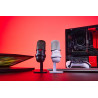 HyperX SoloCast – Microphone de jeu USB à condensateur, pour PC, PS4 et Mac, Désactivation du micro par pression, Diagramme pola