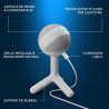 Logitech G Yeti Orb Microphone Gaming RVB à condensateur avec LIGHTSYNC, USB prêt à l’Emploi pour Streaming, cardioïde, pour PC/