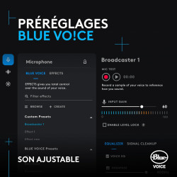Logitech G Yeti Orb Microphone Gaming RVB à condensateur avec LIGHTSYNC, USB prêt à l’Emploi pour Streaming, cardioïde, pour PC/