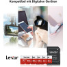 Lexar Carte Micro SD 32 Go Lot de 3 Cartes, Carte Mémoire Micro SD+ Adaptateur, Microsdxc Carte TF jusqu'à 100 Mo/s, A1, U1, C10