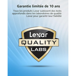 Lexar Carte Micro SD 32 Go Lot de 5 Cartes, Carte Mémoire Micro SD+ Adaptateur, Microsdxc Carte TF jusqu'à 100 Mo/s, A1, U1, C10