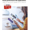 Lexar Carte Micro SD 128 Go Lot de 5 Cartes, Carte Mémoire Micro SD+ Adaptateur, Microsdxc Carte TF jusqu'à 100 Mo/s, A1, U3, C1