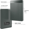 UnionSine Disque Dur Externe Portable 500Go Ultra-Mince 2.5" USB 3.0, SATA, Stockage HDD pour PC, Mac, Ordinateur de Bureau, Ord