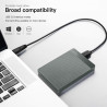 UnionSine Disque Dur Externe Portable 500Go Ultra-Mince 2.5" USB 3.0, SATA, Stockage HDD pour PC, Mac, Ordinateur de Bureau, Ord