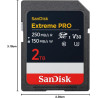 SanDisk 2 to Carte SDXC Extreme Pro, Carte SD V30, UHS-I, (4K UHD Videos, Vitesse de Lecture jusqu'à 250 Mo/s, RescuePRO Deluxe,