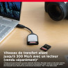 SanDisk 256 Go Extreme Pro, Carte SDXC jusqu'à 300 Mo/s UHS-II Class 10 U3 V90