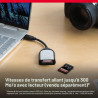 SanDisk Extreme PRO 512 Go Carte SDXC, Carte SD V90, UHS-II, 8K, 4K, Full HD Video, Vitesse de Lecture jusqu'à 300 Mo/s, l'épreu