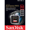SanDisk Extreme PRO 64 Go Carte SDXC, Carte SD V90, UHS-II, 8K, 4K, Full HD Video, Vitesse de Lecture jusqu'à 300 Mo/s, l'épreuv
