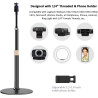 Support de téléphone pour webcam Logitech C922, C930e, C920S, C920 Type d'extension flexible en col de cygne