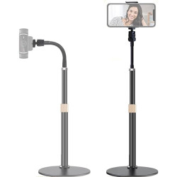 Support de téléphone pour webcam Logitech C922, C930e, C920S, C920 Type d'extension flexible en col de cygne